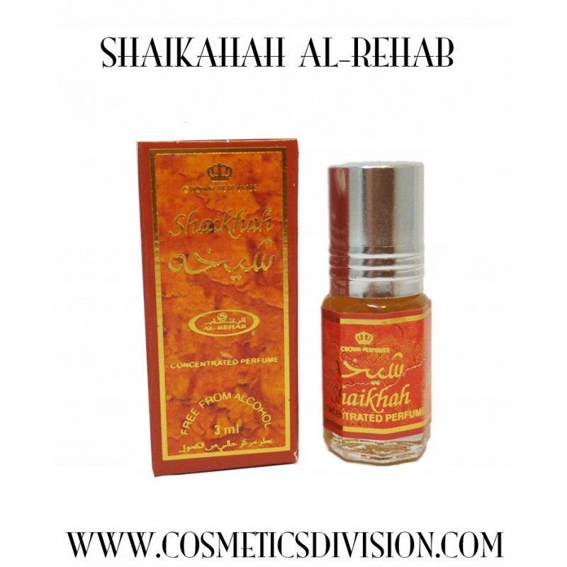 SHAIKHAH AL-REHAB 3ml. olio concentrato WWW.COSMETICSDIVISION.COM - PERSISTENTE - ORIGINALE PREZZO