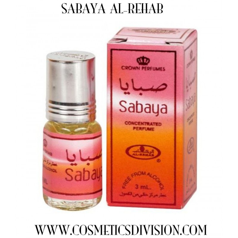 SABAYA AL-REHAB 3ml. olio concentrato WWW.COSMETICSDIVISION.COM - PERSISTENTE - ORIGINALE