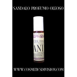 Sandalo profumo oleoso (Santalum Album), olio, 10 ml., roll-on, naturale, WWW.COSMETICSDIVISION.COM PREZZO