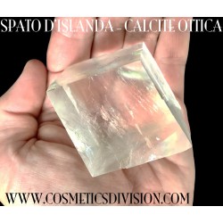 SPATO D'ISLANDA - CALCITE - CALCITE OTTICA - ESOTERICO - CRISTALLOTERAPIA - WWW.COSMETICSDIVISION.COM