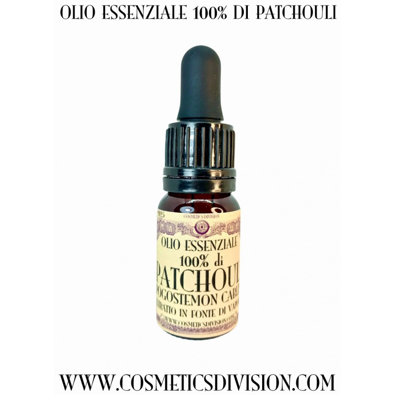 PATCHOULI OLIO ESSENZIALE 100% BIO - WWW.COSMETICSDIVISION.COM - VERO - AUTENTICO - PURO - PREZZO